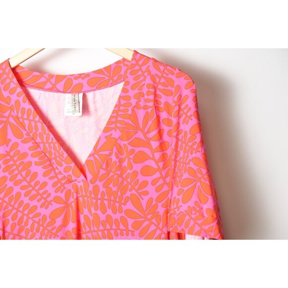 Trina Turk Playa De Flor Swim Tunic Cover Up in Multi Size S - Picture 2 of 16